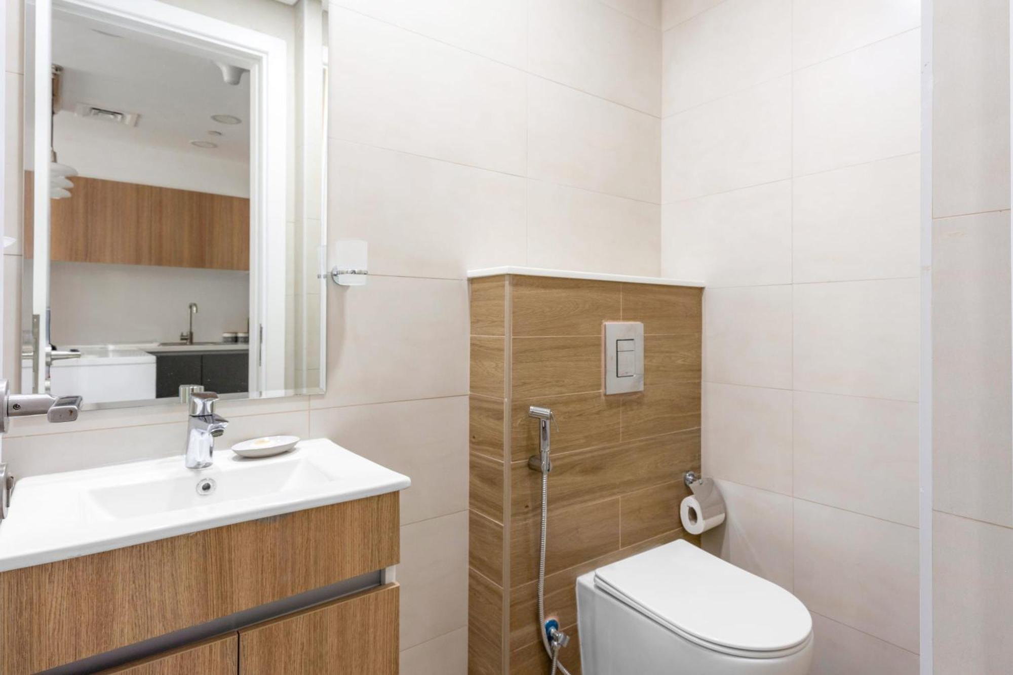 Silkhaus Modern 1Bdr In Oasis Near Masdar City Park Abu Dhabi Bagian luar foto