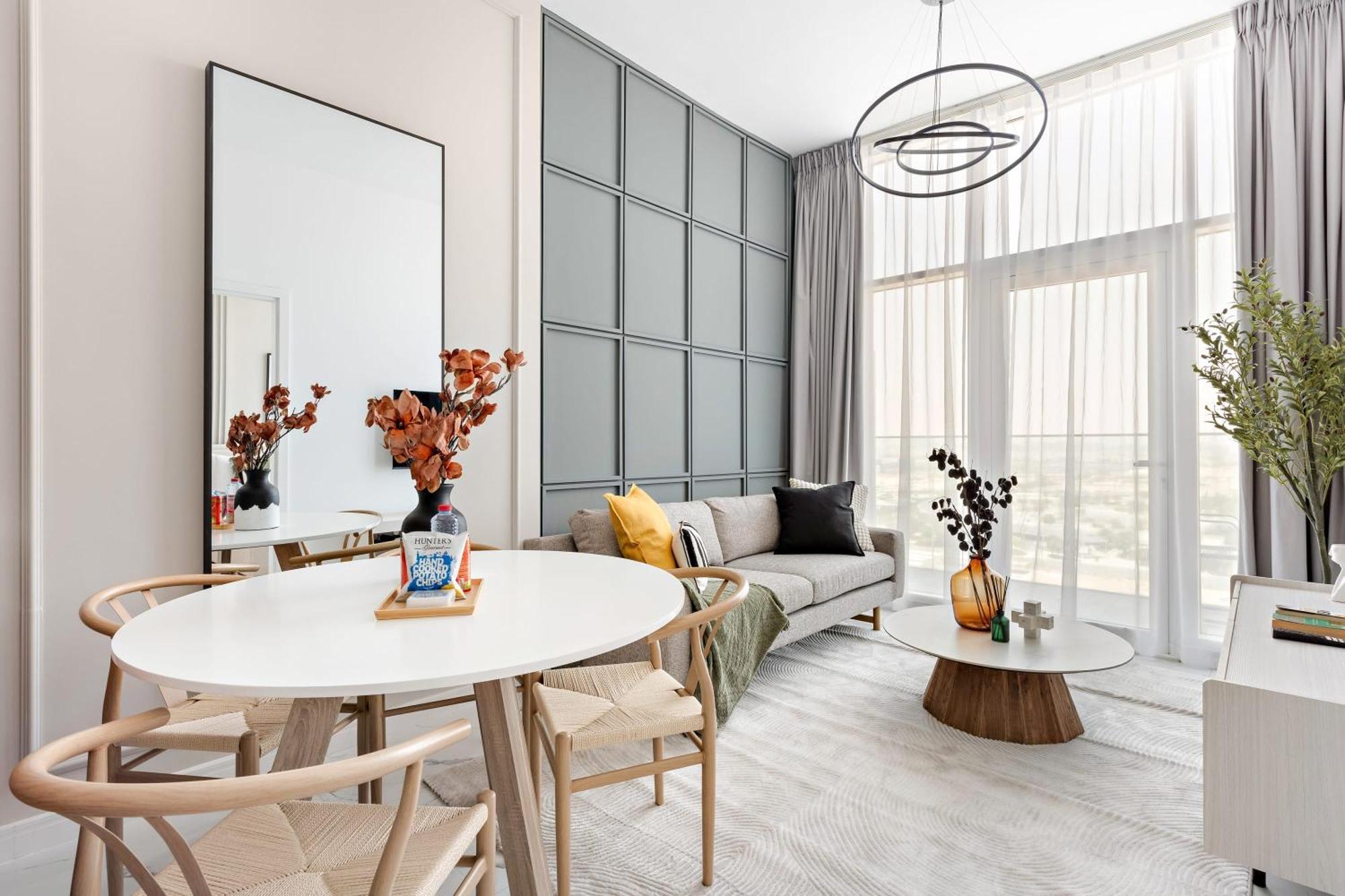 Silkhaus Modern 1Bdr In Oasis Near Masdar City Park Abu Dhabi Bagian luar foto