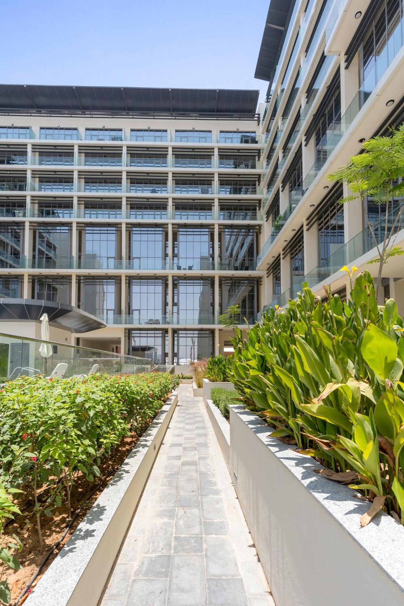 Silkhaus Modern 1Bdr In Oasis Near Masdar City Park Abu Dhabi Bagian luar foto